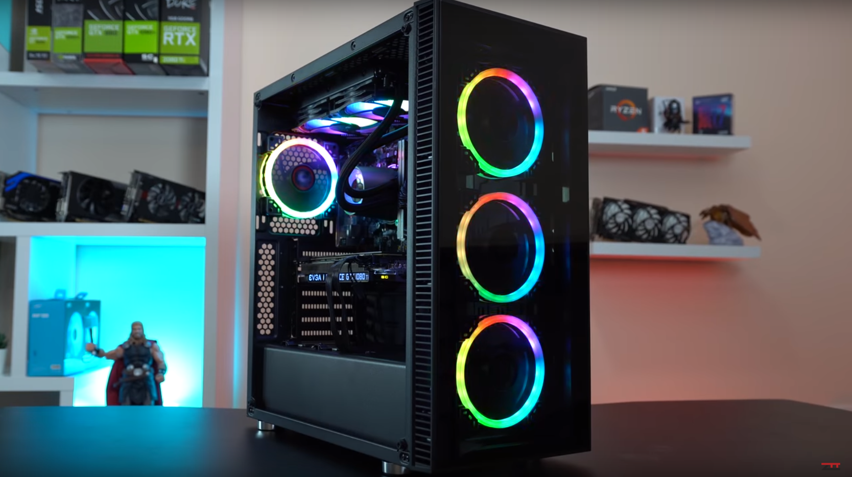 CULLINAN V500 RGB gaming PC computer case on ZTT